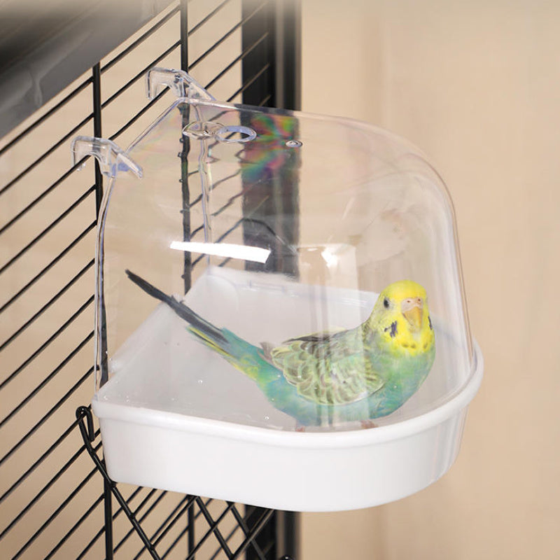 Clear Bird Bathtub