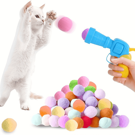 Interactive Launch Training Cat Toys