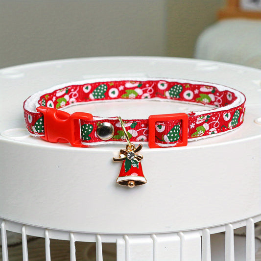 Festive Christmas Pet Collar