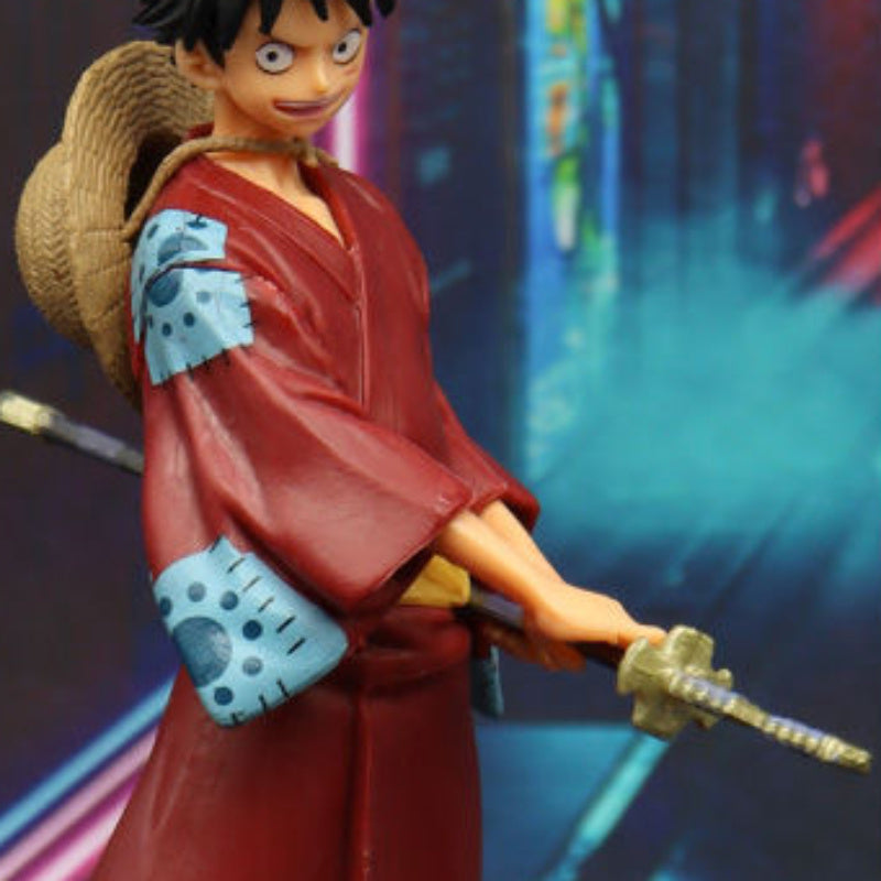 One Piece Luffy Samurai Collectible Figure