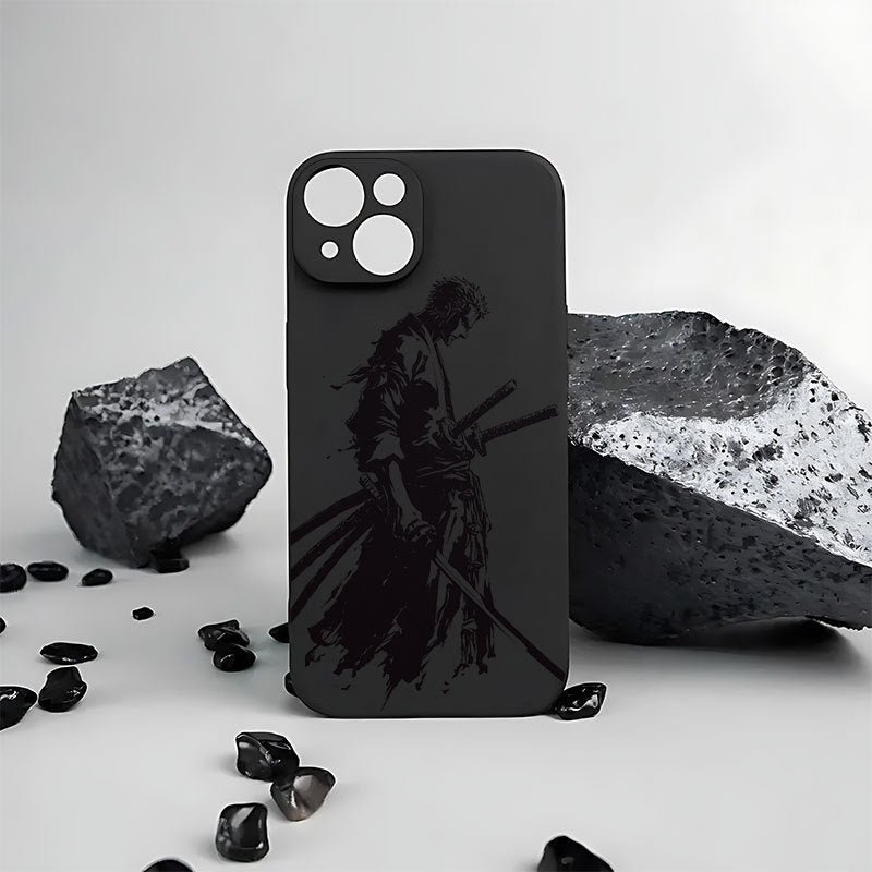 Zoro shadow Shockproof And Drop-Proof Silicone Rubber TPU Phone Case