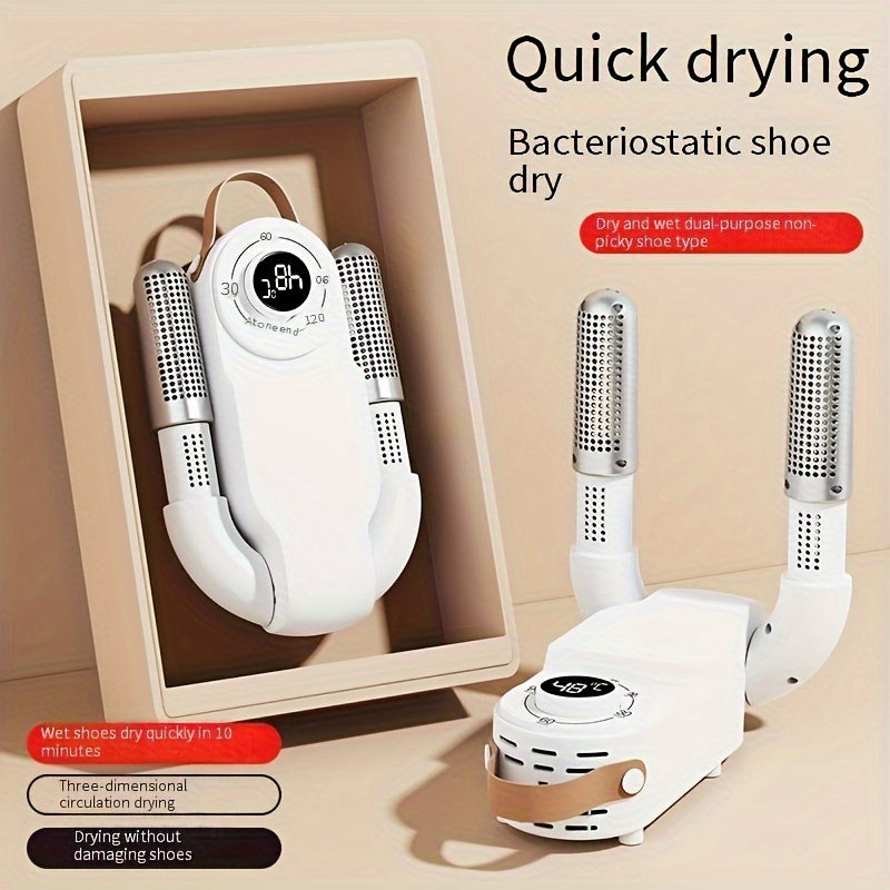 Intelligent Shoe Dryer and Deodorizer with Hot Air Circulation Fast Drying