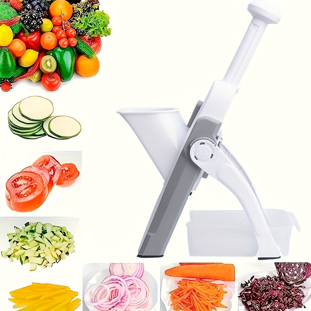 Manual Vegetable Slicer Set - Stainless Steel Blades