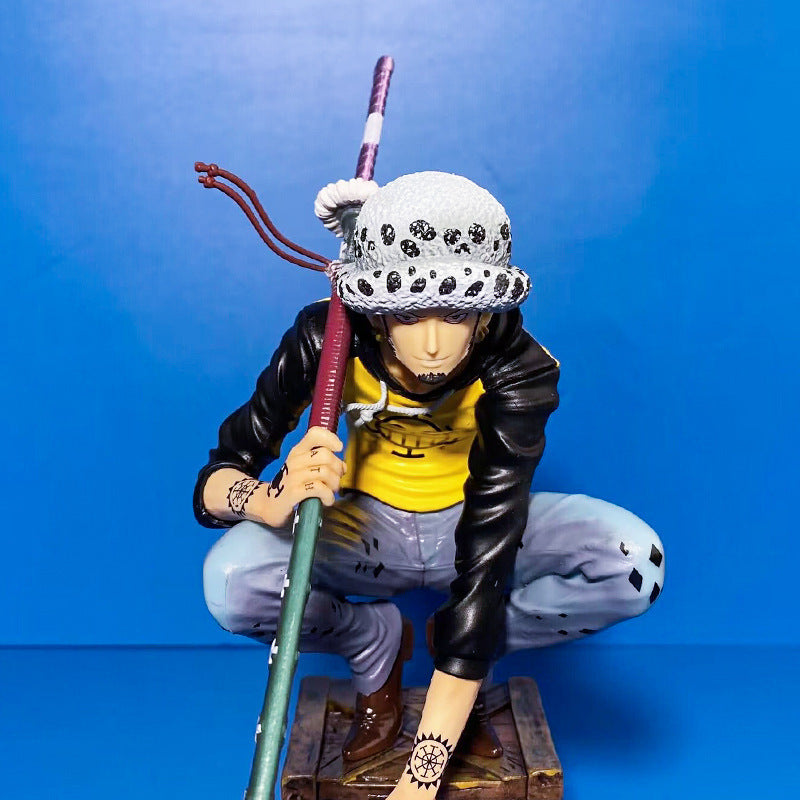 One Piece Squatting Figure - 17CM