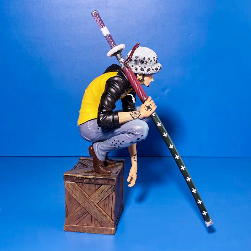 One Piece Squatting Figure - 17CM