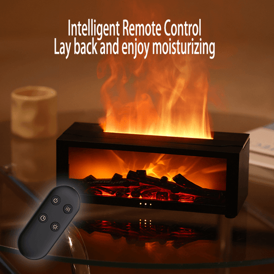 Electric Fireplace Humidifier, Long-Lasting Aromatherapy Diffuser