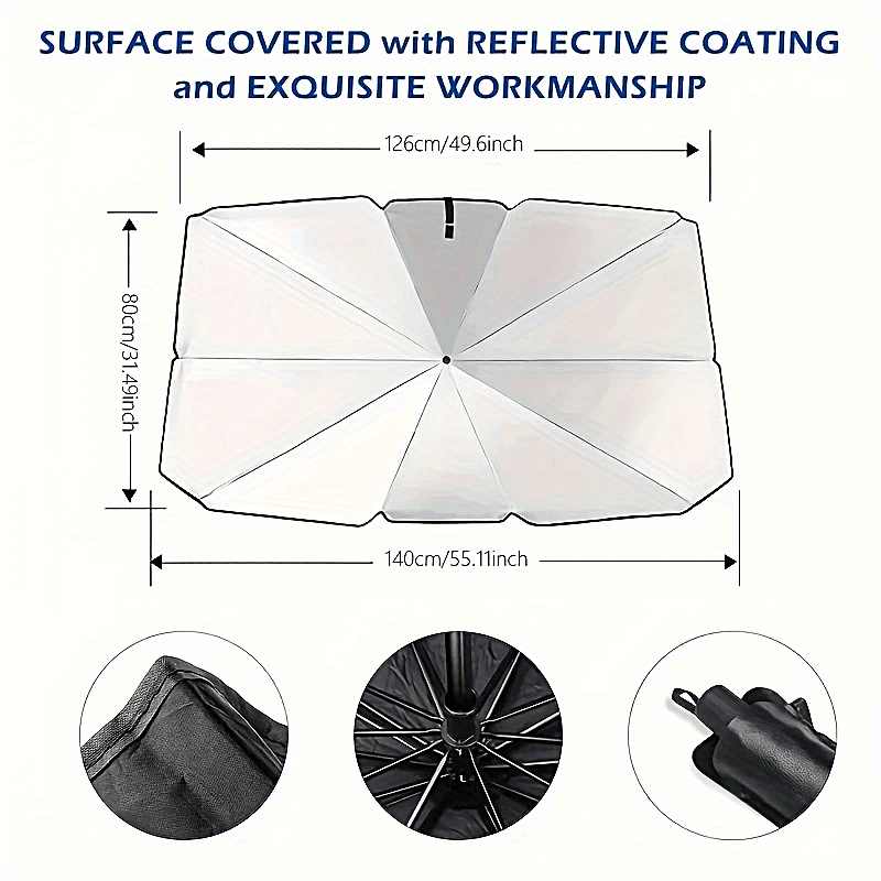 Foldable Car Windshield Sun Shade