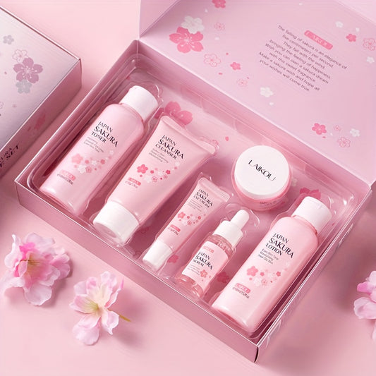 Sakura Skin Care 6pcs Set Gift Box