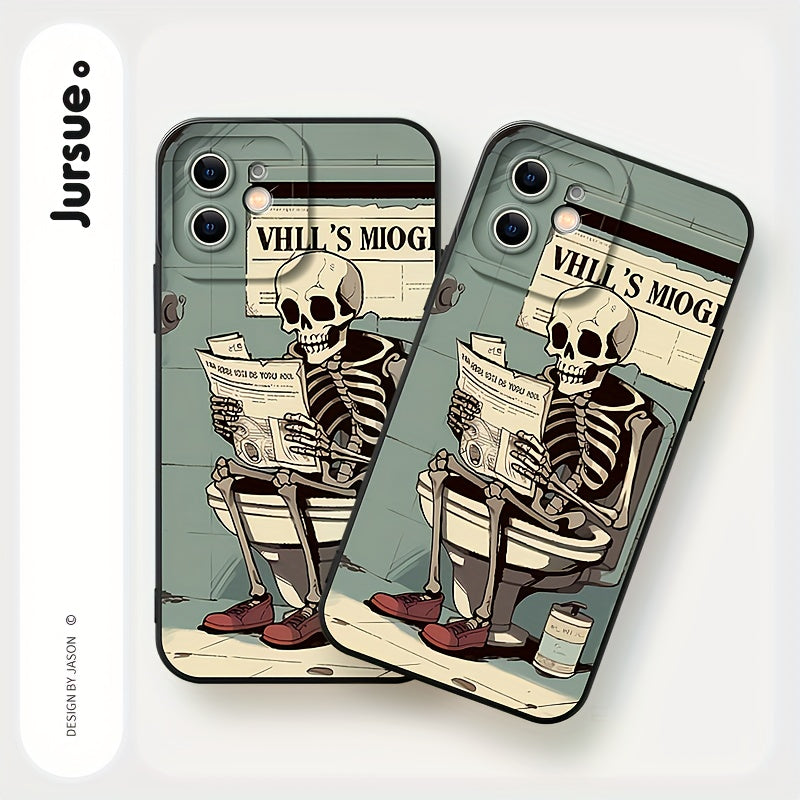 Skull Shockproof Soft Phone Case