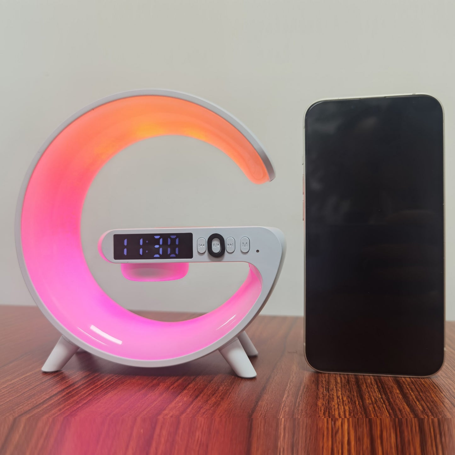 Wireless Bluetooth Lamp Speakers Charging Station