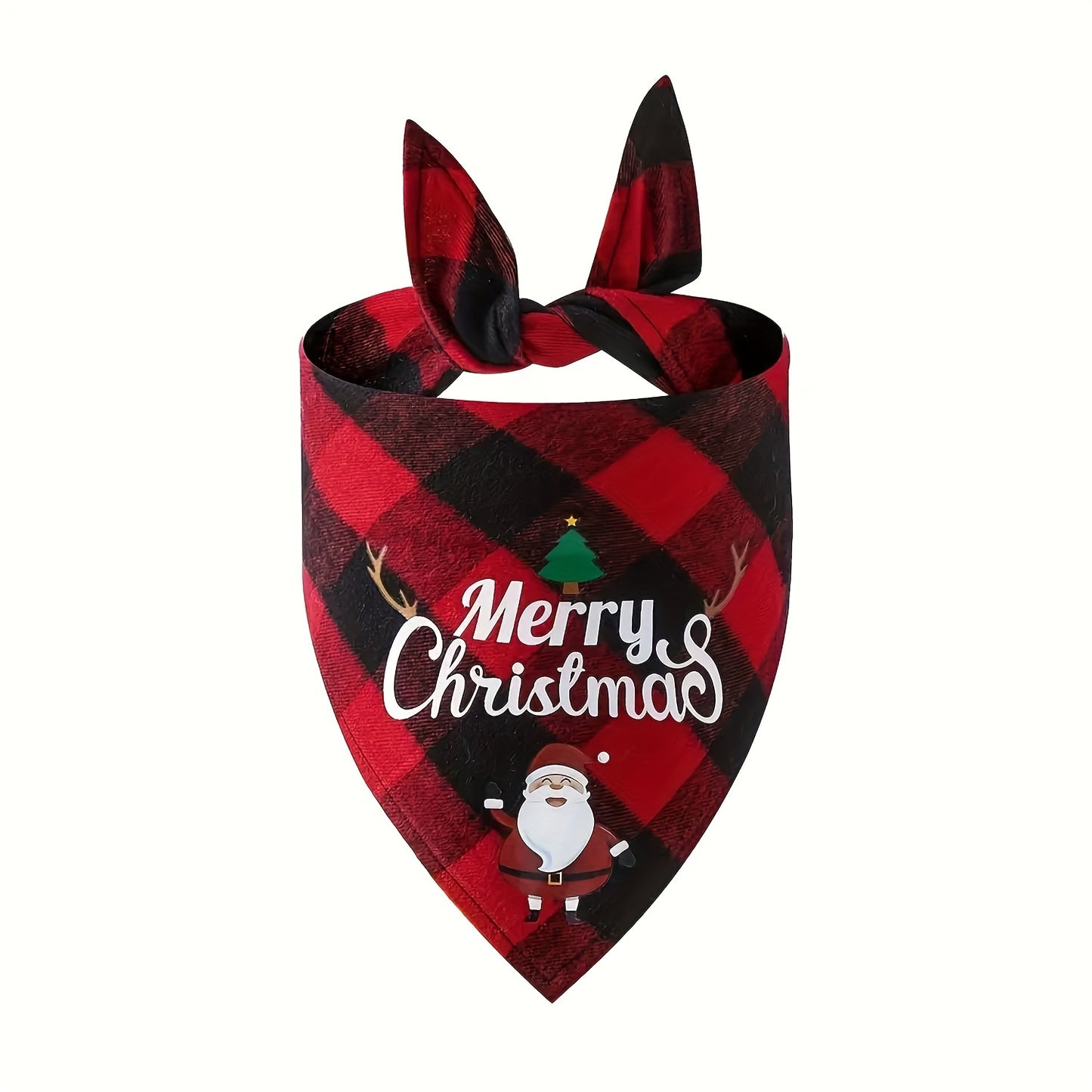 Christmas Pet Triangle Scarf