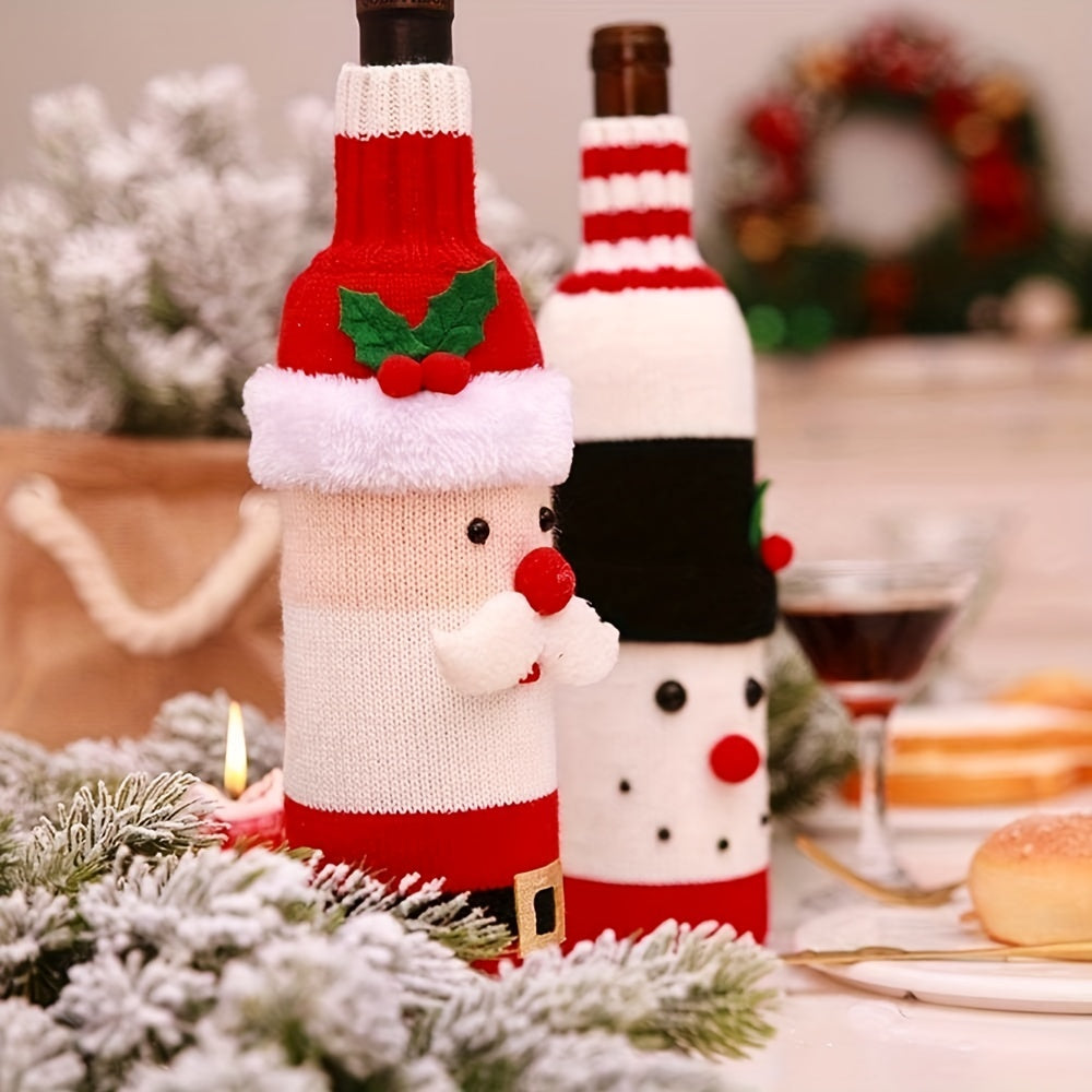 Christmas Wine Bottle Cover Bags