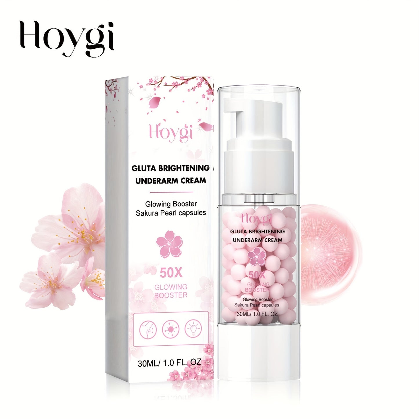 Sakura Gluta Brightening Underarm Cream - 30ml