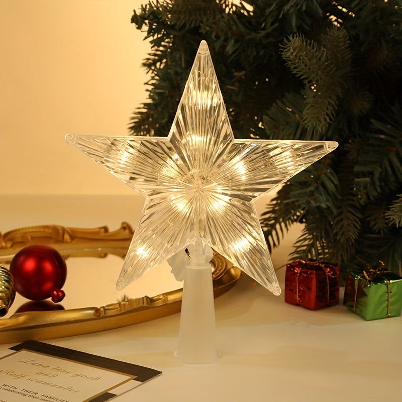 Luminous Star Christmas Tree Top