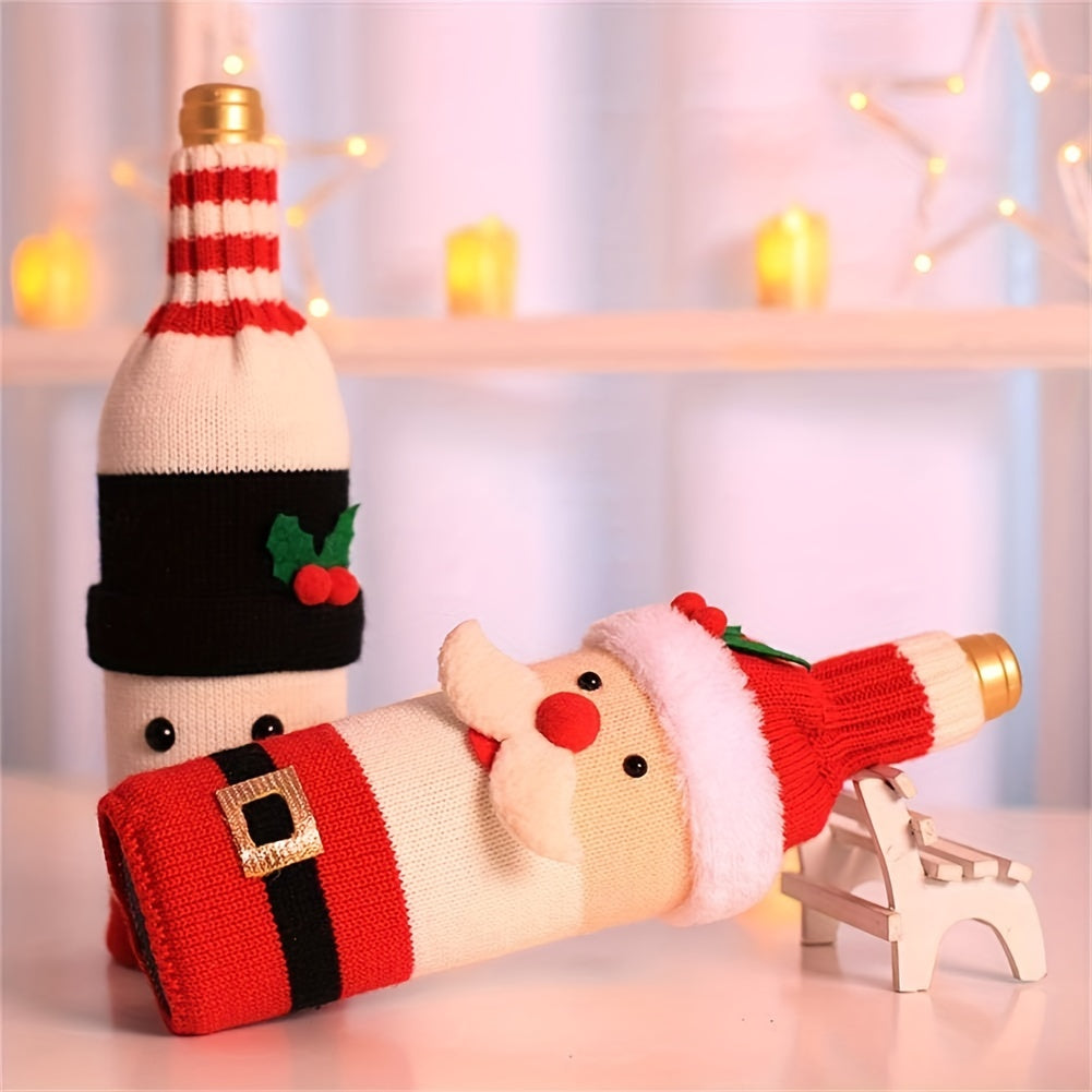 Christmas Wine Bottle Cover Bags