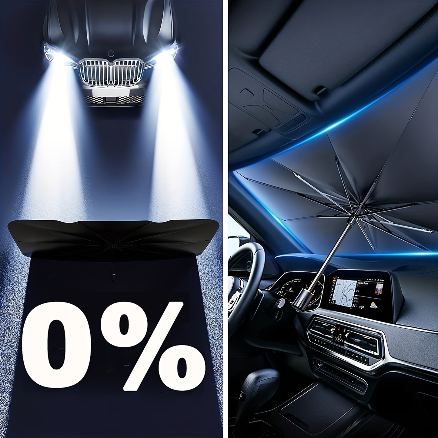 Foldable Car Windshield Sun Shade