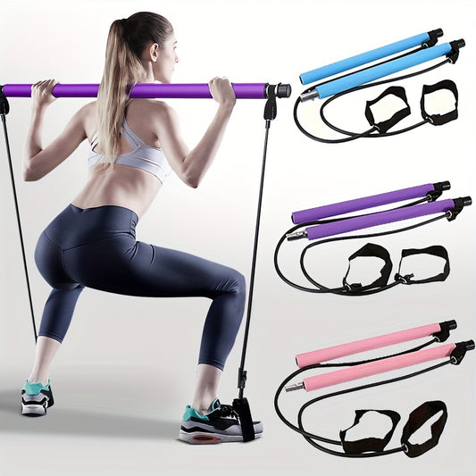 Pilates Bar Kit With Resistance Bands