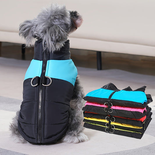 Waterproof Windproof Pet Coat With Zipper