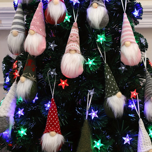 3pcs Christmas Gnome Ornament Set