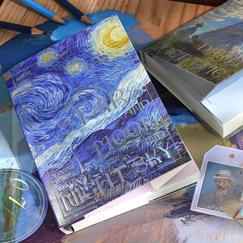 116-Piece Van Gogh Oil Painting Journaling Set