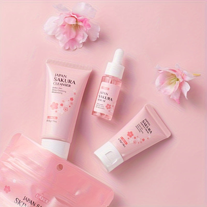 10pcs Japan Sakura Skin Care Kit For All Skin Types