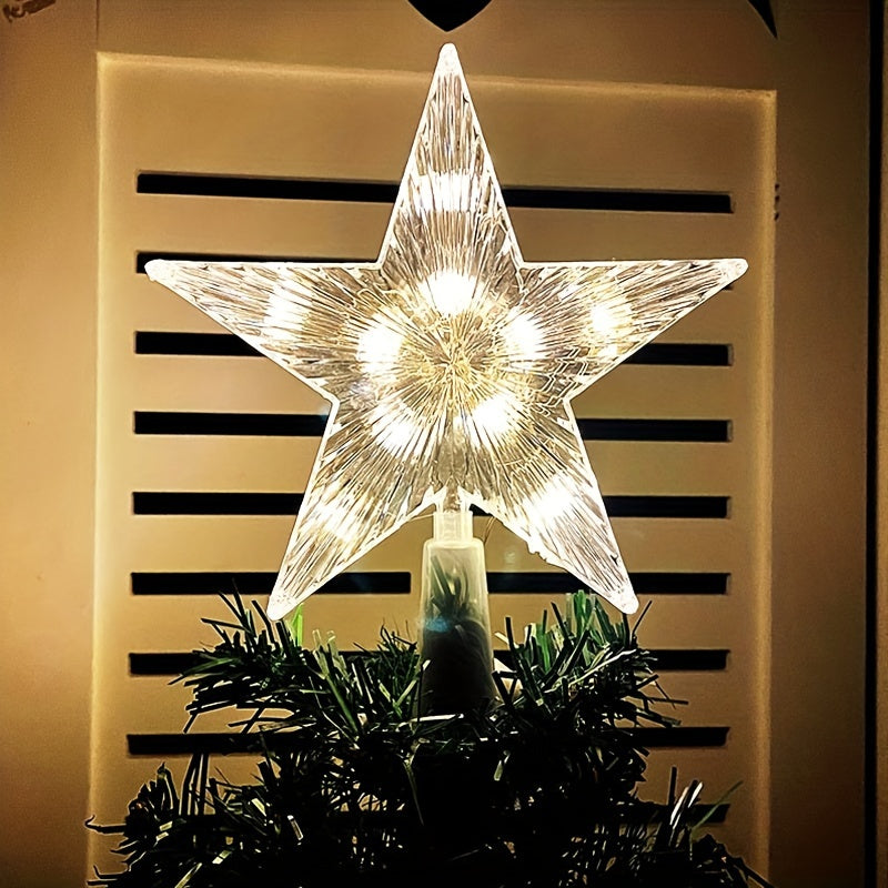 Luminous Star Christmas Tree Top